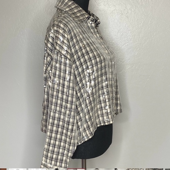 Velvet Graham and Spencer Sequined JKT  Athena NWT - Picture 2 of 11